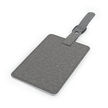 Load image into Gallery viewer, Saffiano Polyester Luggage Tag, Rectangle